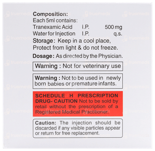 Tenacid 500 MG Injection 5 ML